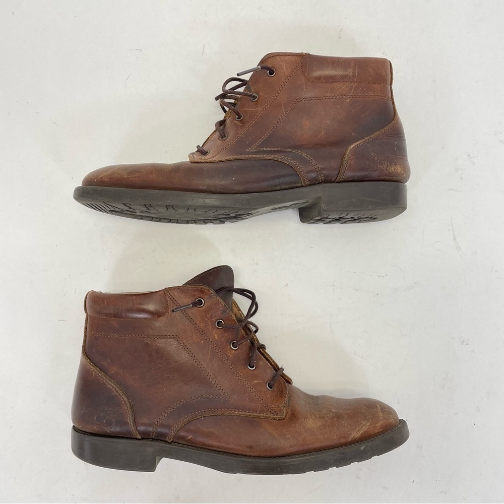Timberland Leather Waterproof Boots 9 Brown - Picture 7 of 14